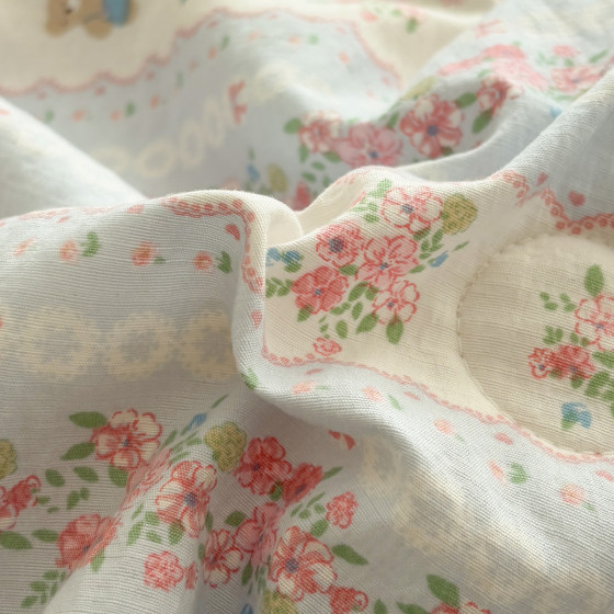 Double layer yarn soybean summer cool quilt children's thin quilt