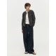 Hua Jiyan Hidden Plaid Pants 100 Cotton Plaid Elastic Waist Wide Leg Straight Pants Versatile Casual Pants Women Summer