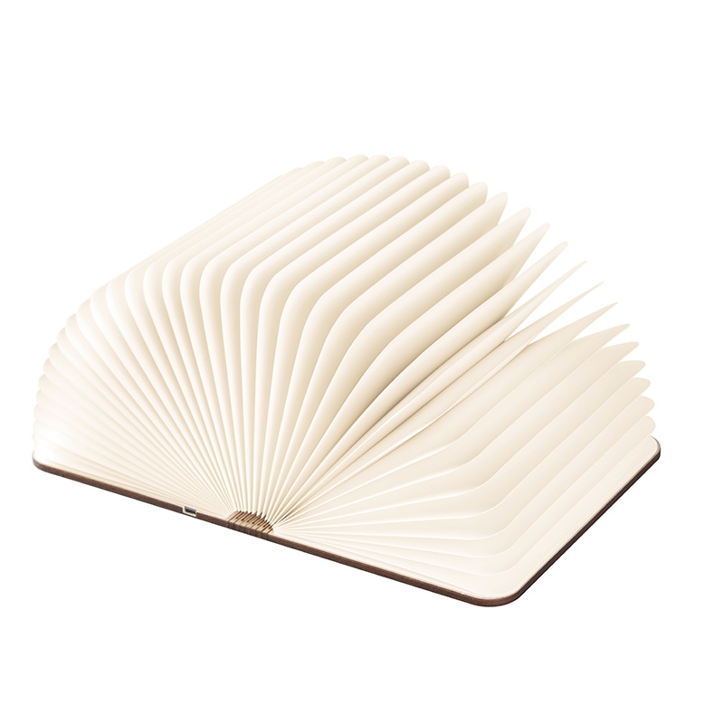 创意折叠书灯充电卧室小夜灯生日礼物发光书本台灯床头灯拍照摆件 - 图3