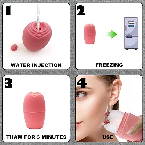 2Pcs Ice Face Roller  Ice Roller for Face and Eye  Skin Care - 图1