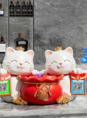 新店开业礼物招财猫摆件装饰礼品