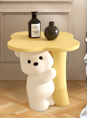 可爱公仔床头柜落地摆件呗酷网红