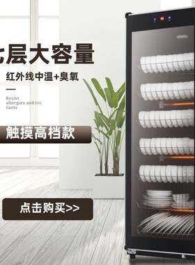 消毒柜家用商用大容量饭店食堂酒店餐具碗筷大型双门密胺消毒碗柜