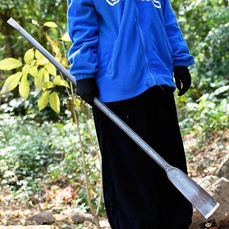 九哥锻打一体弹簧锰钢深挖土铁锹农用树铲撬棍移苗笋直锹定制洞铲,淘宝优惠券,粉丝福利购,淘宝优惠卷
