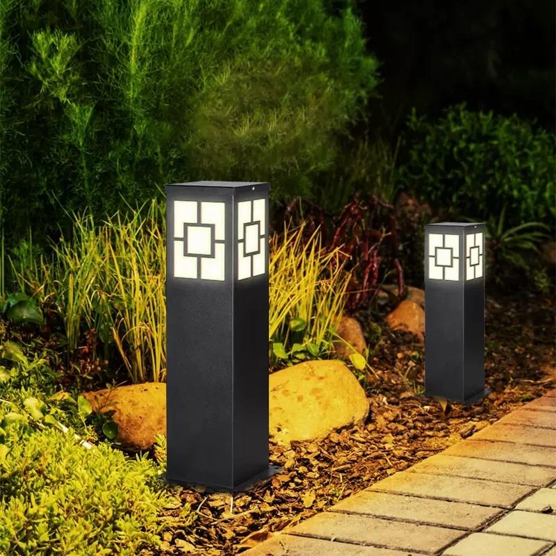 户外太阳能草坪灯简约LED防水小区花园别墅公园草地装饰景观灯 - 图0