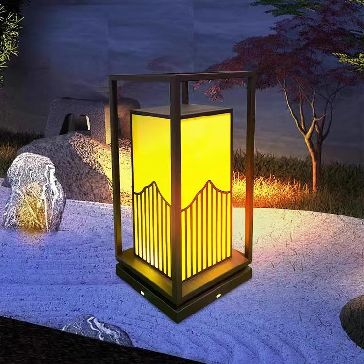 户外太阳能草坪灯简约LED防水小区花园别墅公园草地装饰景观灯 - 图3