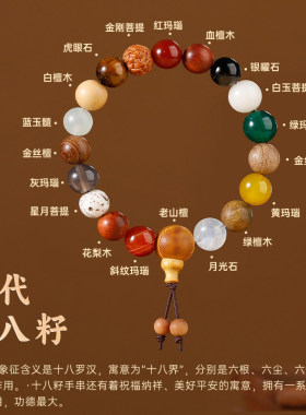 【杭州灵隐】十八籽手串