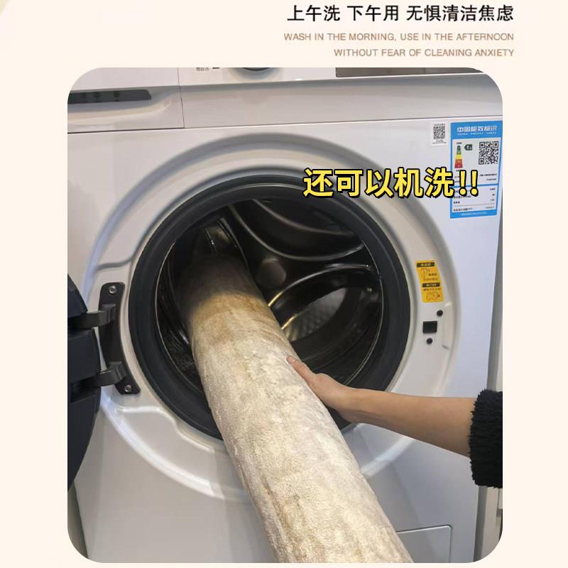 Children's bedside carpet, bedroom bedside blanket, household new floor mat, wipeable and washable, high-end light luxury room carpet mat