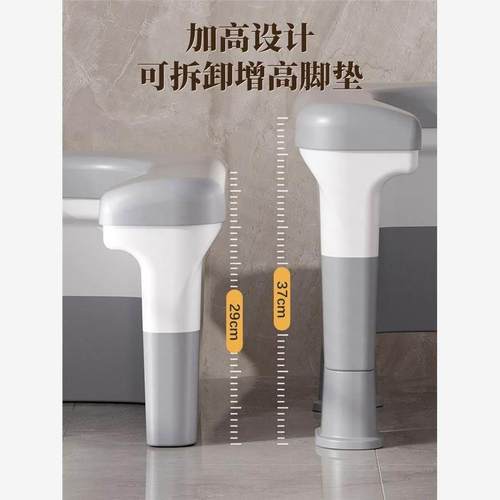 卫生间防滑加厚坐便凳蹲厕改坐厕孕妇老人儿童蹲坑神器家用坐便椅 - 图2