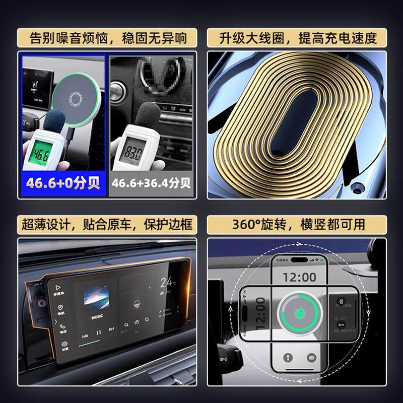 BMW新5系手机架车载25款7系无线 线充电X7屏幕740专用手机架用品,淘宝优惠券,粉丝福利购,淘宝优惠卷