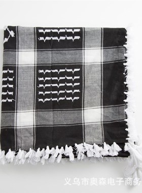 Arab Scarf Shawl Keffiyeh Wrap Shemagh Scarf Mask Cycling Sh