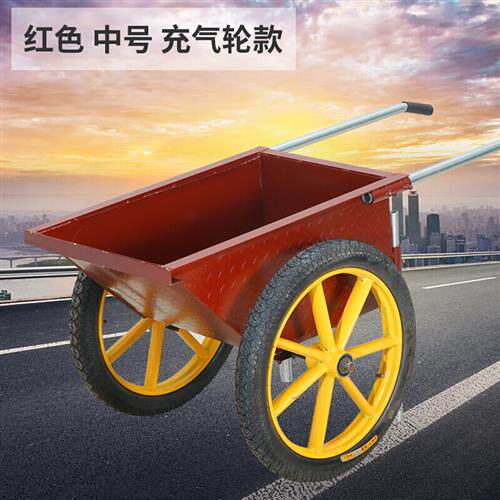 极速新加厚劳动车手推车灰斗车环卫工地车建筑车工程水泥车家用 - 图0