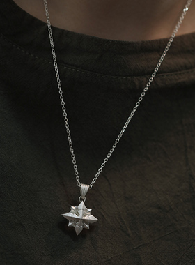 日暮里情侣足银手工制作吊坠情侣