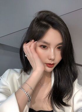 蛇形手镯女纯银镀18K玫瑰