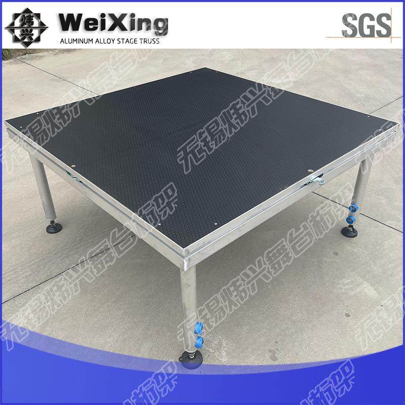 铝合金简易舞台快装活动折叠舞台自锁拼装舞台婚庆演出升降舞台架,淘宝优惠券,粉丝福利购,淘宝优惠卷