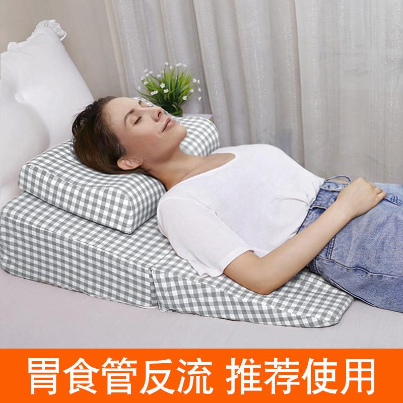 胃食管防反流斜坡床垫胆汁返酸垫枕头术后靠背半躺坡度30度三角垫 - 图0
