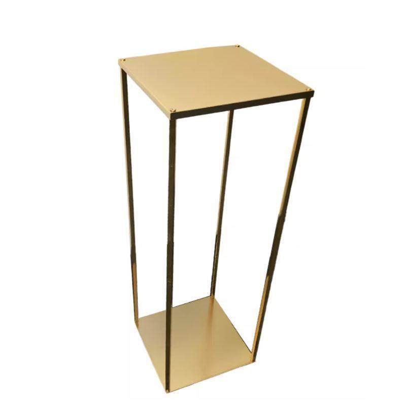 新款婚礼道具婚庆路引花架铁艺几何方框假花立柱舞台布置装饰摆件,淘宝优惠券,粉丝福利购,淘宝优惠卷