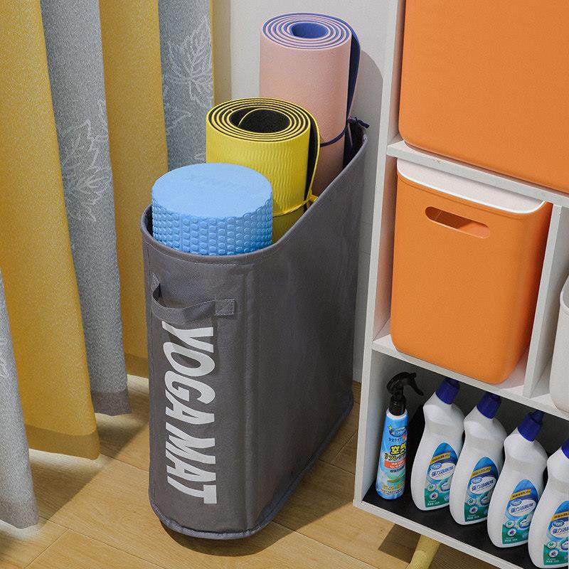 瑜珈垫收纳层架折叠脏衣篮可移动泡沫轴置物整理健身器材家用筐专,淘宝优惠券,粉丝福利购,淘宝优惠卷