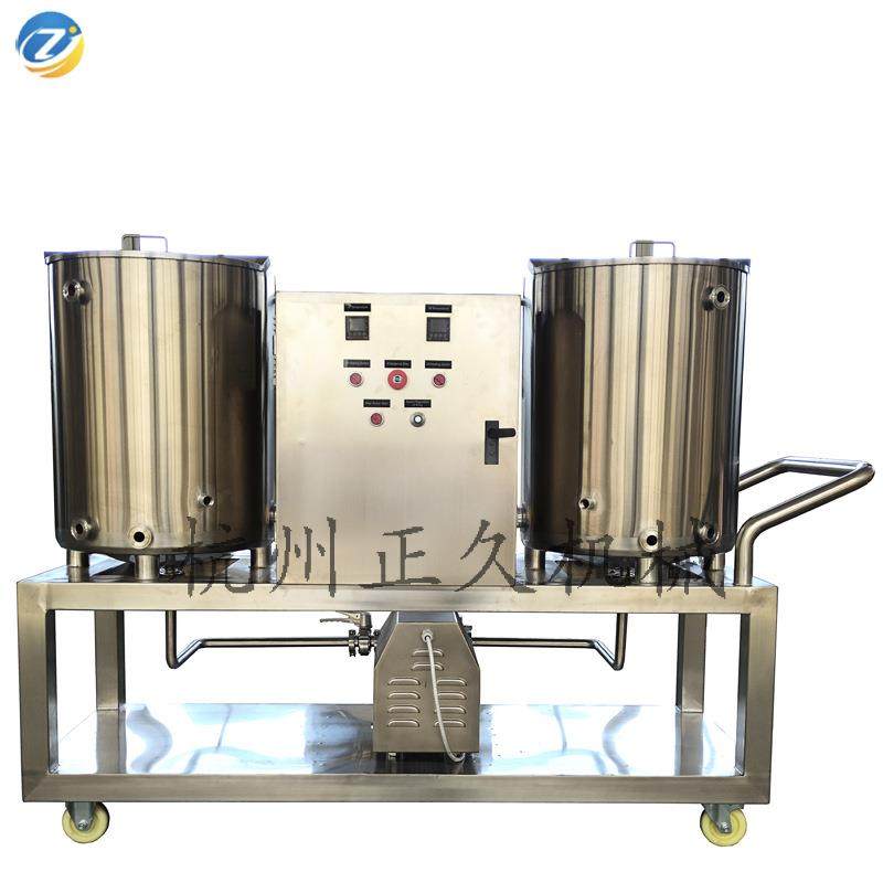 100升小型CIP移动清洗车双罐式SUS304不锈钢清洗设备,淘宝优惠券,粉丝福利购,淘宝优惠卷