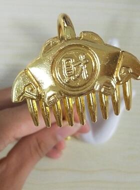 厂家直销15cm九齿钉耙汽车摆件西游记天蓬元帅猪八戒金耙合金模型