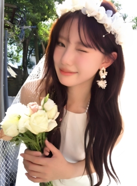 解锁领证绝美瞬间！花环头纱
