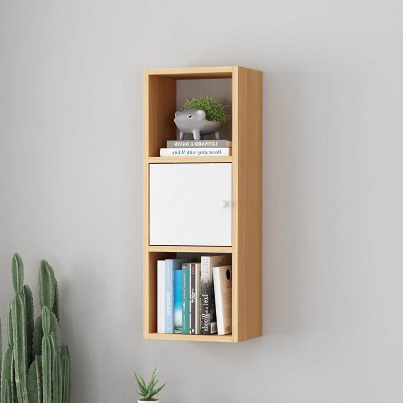 置物架墙上书架简约免打孔收纳创意小型置物柜客厅卧室壁挂式书柜,淘宝优惠券,粉丝福利购,淘宝优惠卷