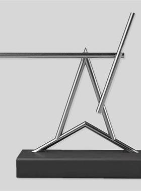 简约牛顿混沌摆永动机金属摆件办公桌装饰招财礼品高颜值高端网红