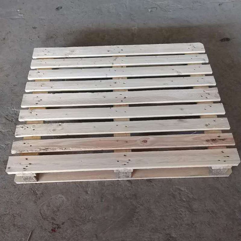 化工1托盘四面进叉木质卡板堆高机运输周转木托盘免熏蒸木托盘 - 图1