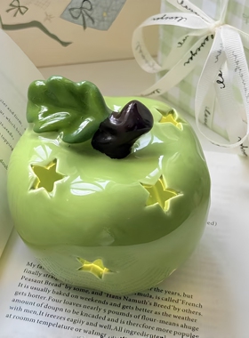 会发光的青苹果!青苹果小夜灯