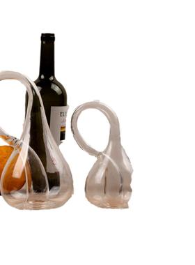 克莱因瓶四维空间摆件科学教学摆件模型透明玻璃装不满水的瓶子