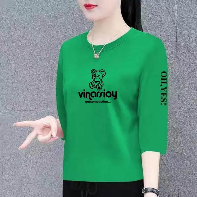 Clearance clearance foreign trade mother's clothing three-quarter sleeves for women