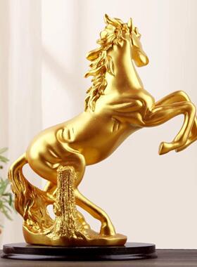 马到成功马摆件工艺品家居装饰客厅电视酒柜办公室桌现代轻奢高档