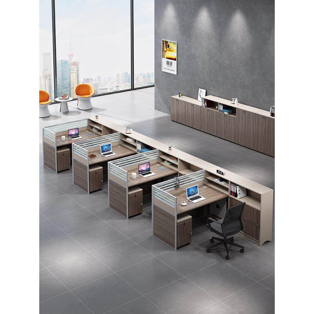 员工台简约现代办公家具4/6人工作台屏风台板桌椅组合百得盛,淘宝优惠券,粉丝福利购,淘宝优惠卷