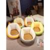 Lazy floor cushion tatami bedroom bay window butt cushion office chair cushion back cushion integrated children