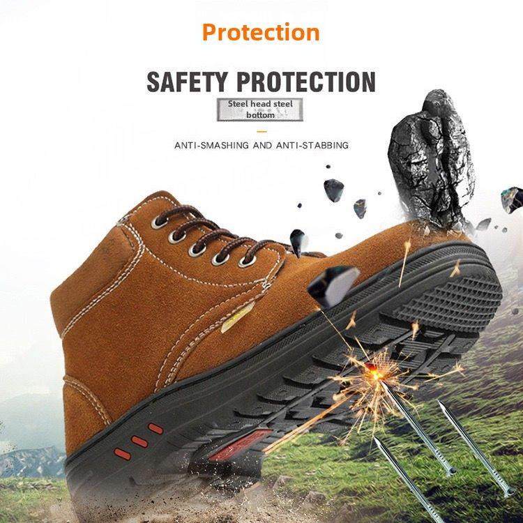 男劳动保护鞋，透气钢头帽，防摔防刺穿，焊机防烫，防滑，耐磨，,淘宝优惠券,粉丝福利购,淘宝优惠卷