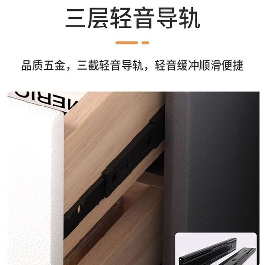 实木牀头柜现代简约家用卧室小型牀边柜简易新款牀头小柜子收纳柜