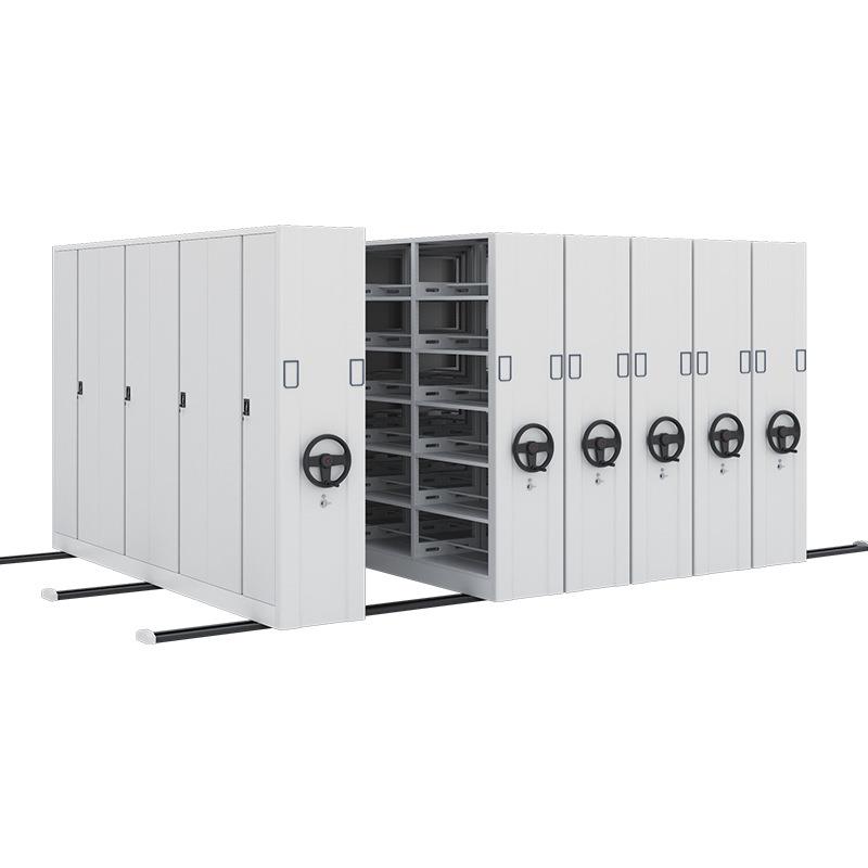 智能密集架档案室电动手摇式移动档案柜资料凭证文件柜密集柜厂家 - 图3