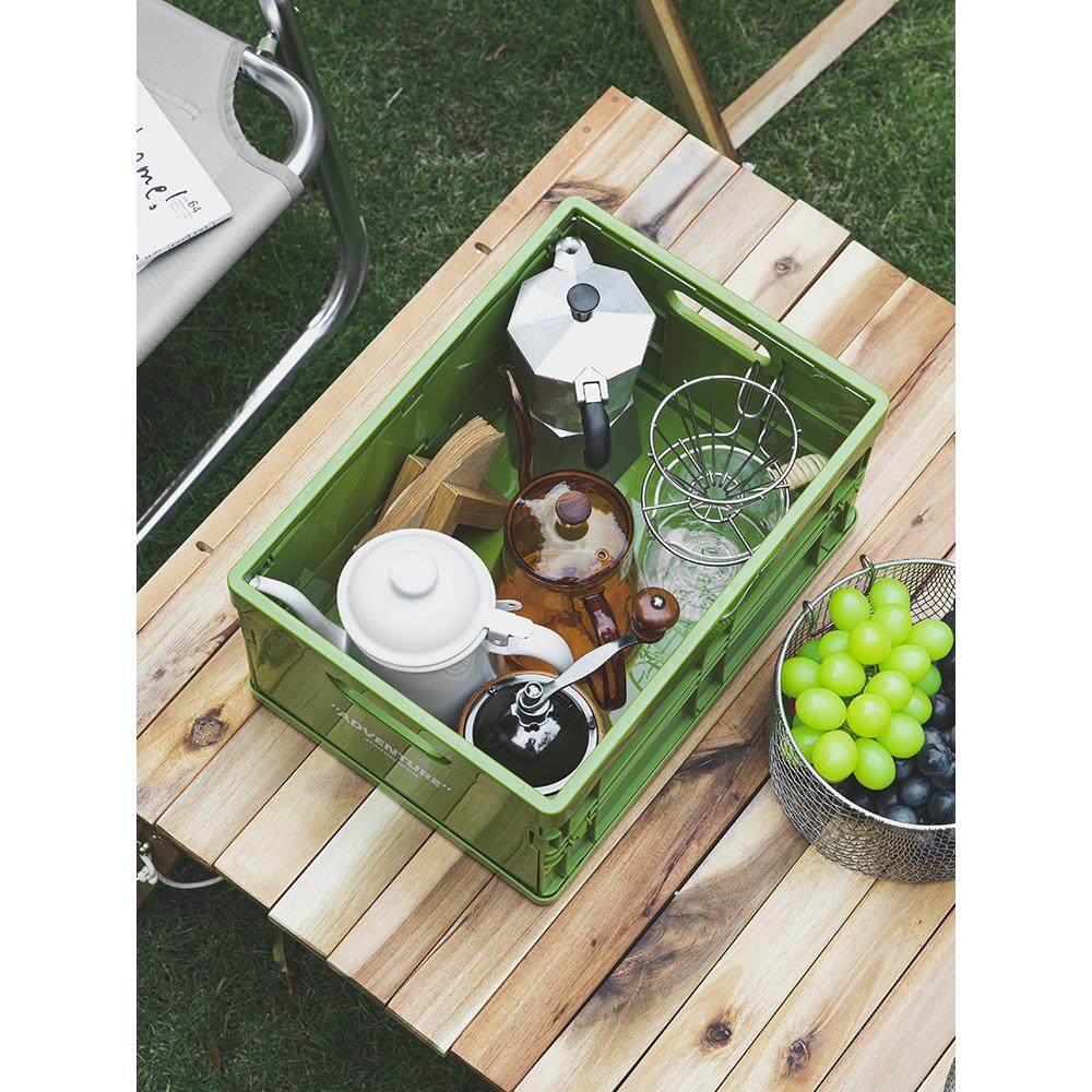 霜山冒险系列可折叠收纳筐工业风收纳箱露营储物筐家用书籍整理箱,淘宝优惠券,粉丝福利购,淘宝优惠卷