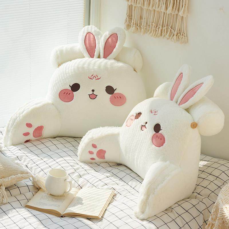 兔子床头靠垫软包床上看书靠枕宿舍大靠背垫抱枕女生沙发护腰靠枕,淘宝优惠券,粉丝福利购,淘宝优惠卷