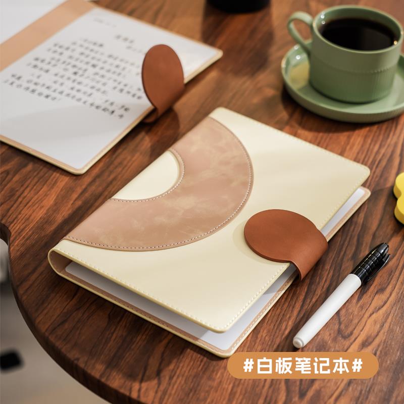 Original design whiteboard notebook writing board erasable home teaching magnetic custom portable a5 desk