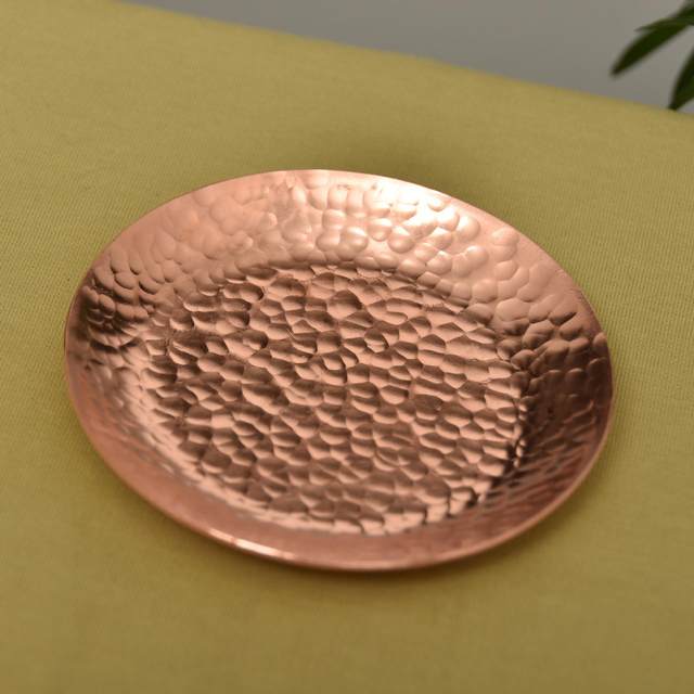 Directly from the manufacturer, pure copper thickened small cups, hand-hammered teacups, pure copper Kung Fu tea sets, copper dining utensils