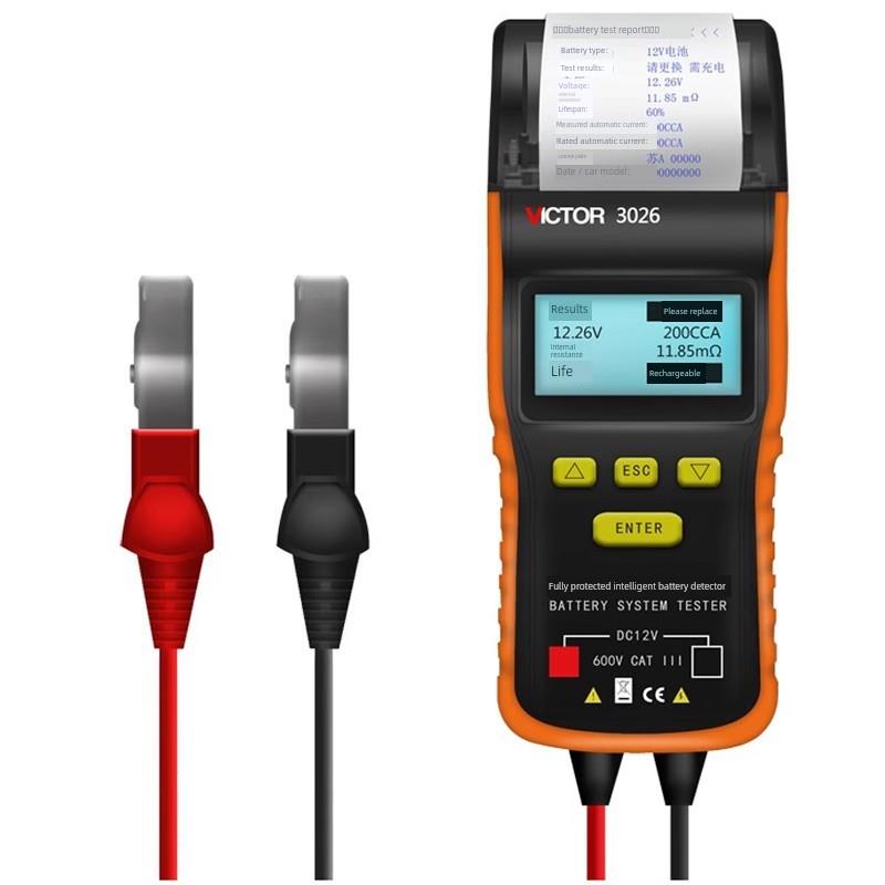 胜利电池测试仪Vc3015A/Vc3025A/B/C容量电池功率检测器电池 - 图2