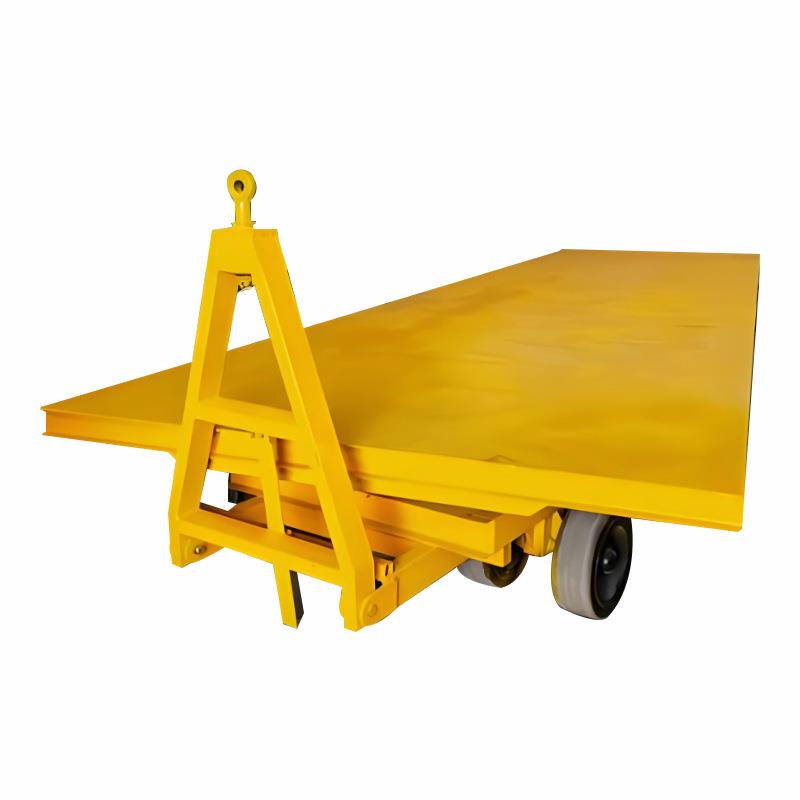 厂家牵引式平板拖车大吨位货物厂区仓库重型转运车牵引平板车 - 图3