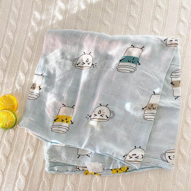 超软如婴儿竹纤维纱布浴巾 襁褓巾纱布包巾全竹薄抱被被子新生儿,淘宝优惠券,粉丝福利购,淘宝优惠卷