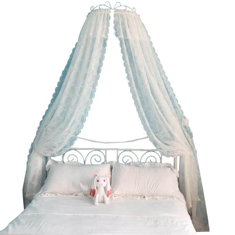 双层公主房床头装饰儿童可爱卧室床品 ins网红少女帘床幔送铁艺架,淘宝优惠券,粉丝福利购,淘宝优惠卷