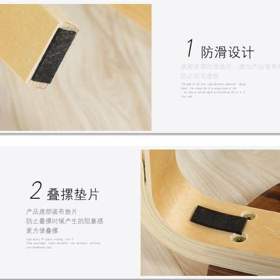 家用实木凳高低款商用实木凳餐饮凳子矮凳简约凳成人曲木凳子 - 图2