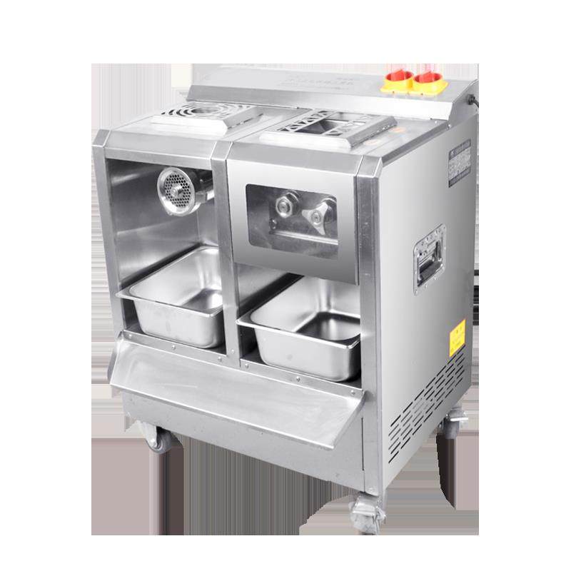 正元多功能商用大功率不锈钢绞肉切片灌肠快拆双电机肉铺用绞切机,淘宝优惠券,粉丝福利购,淘宝优惠卷