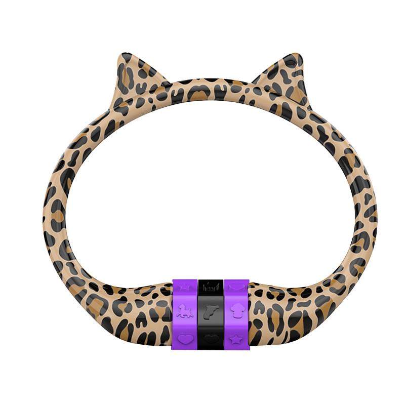 kuwayo空蛹自行车锁豹纹密码锁山地公路车童车链条单车锁配件大全,淘宝优惠券,粉丝福利购,淘宝优惠卷