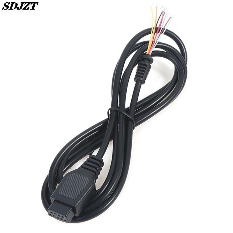 1PC 9 Pin 1.5M Extension Cable For Sega Genesis 2 For MD2 - 图0