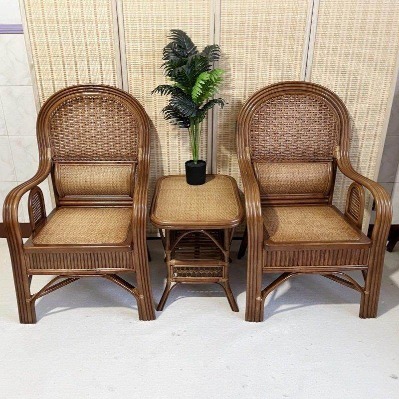 天然老人真藤椅家用腾椅藤编阳台靠背麻将休闲电脑办公护腰椅子,淘宝优惠券,粉丝福利购,淘宝优惠卷